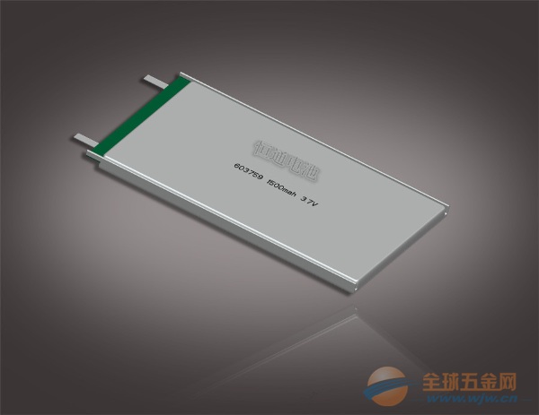 河北移动电源用603759聚合物软包锂电池图片