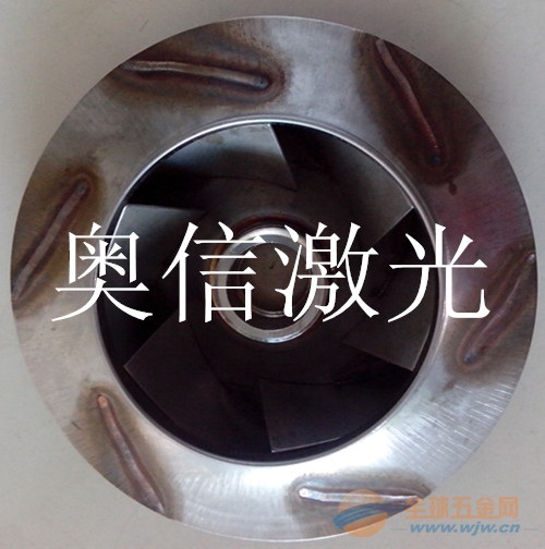 自动激光焊接机 工程机械行业:风扇叶片,轴流风扇,水泵叶轮,马达转子图片