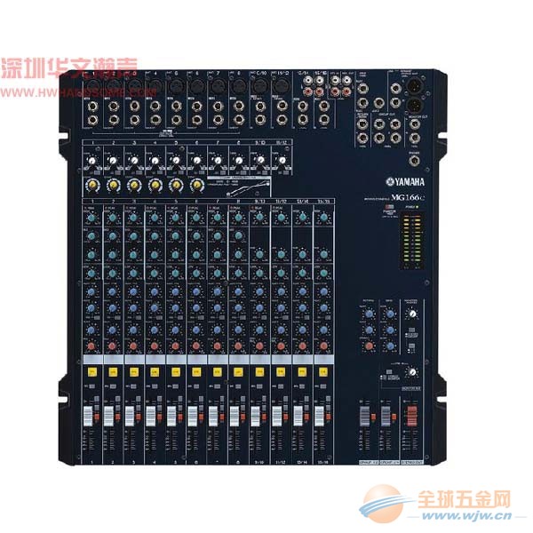 调音台-雅马哈 MG 166C 调音台