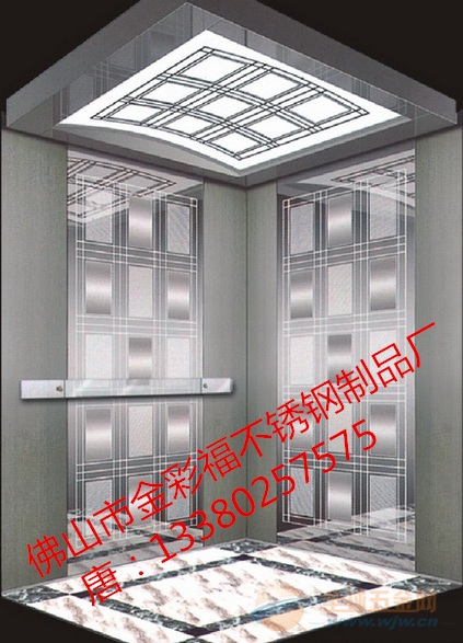 不锈钢电梯安装-北海304不锈钢电梯轿厢装饰价